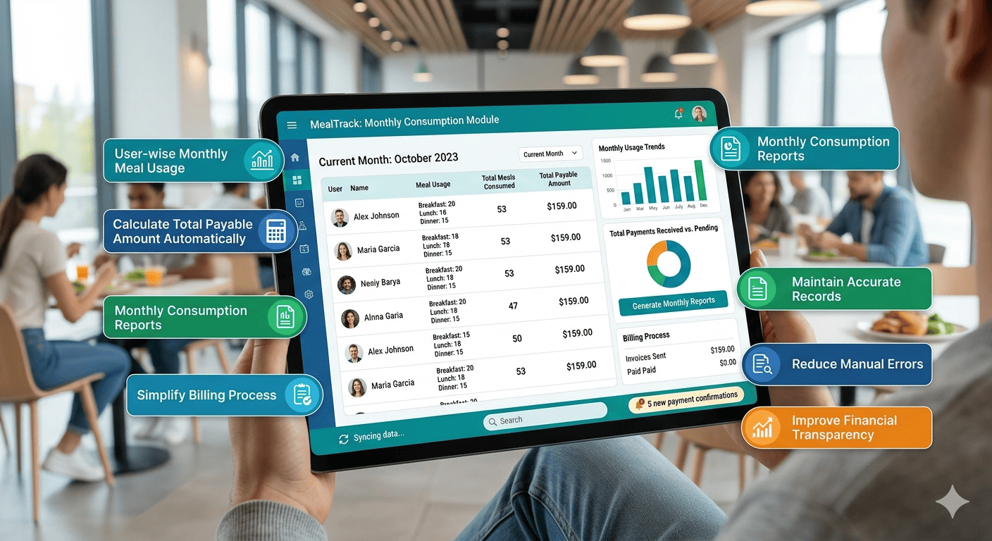 monthly consumption module